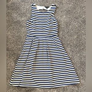 Striped knit dress- size small